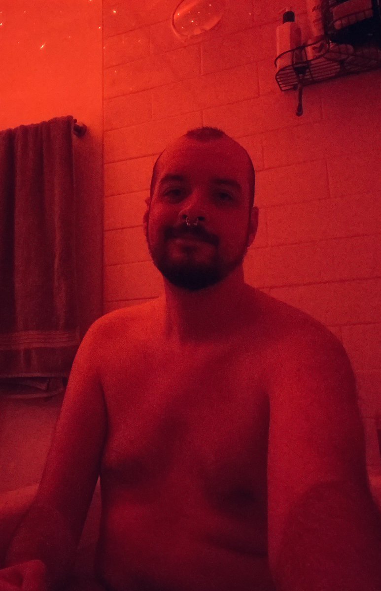 Pig in a tub.