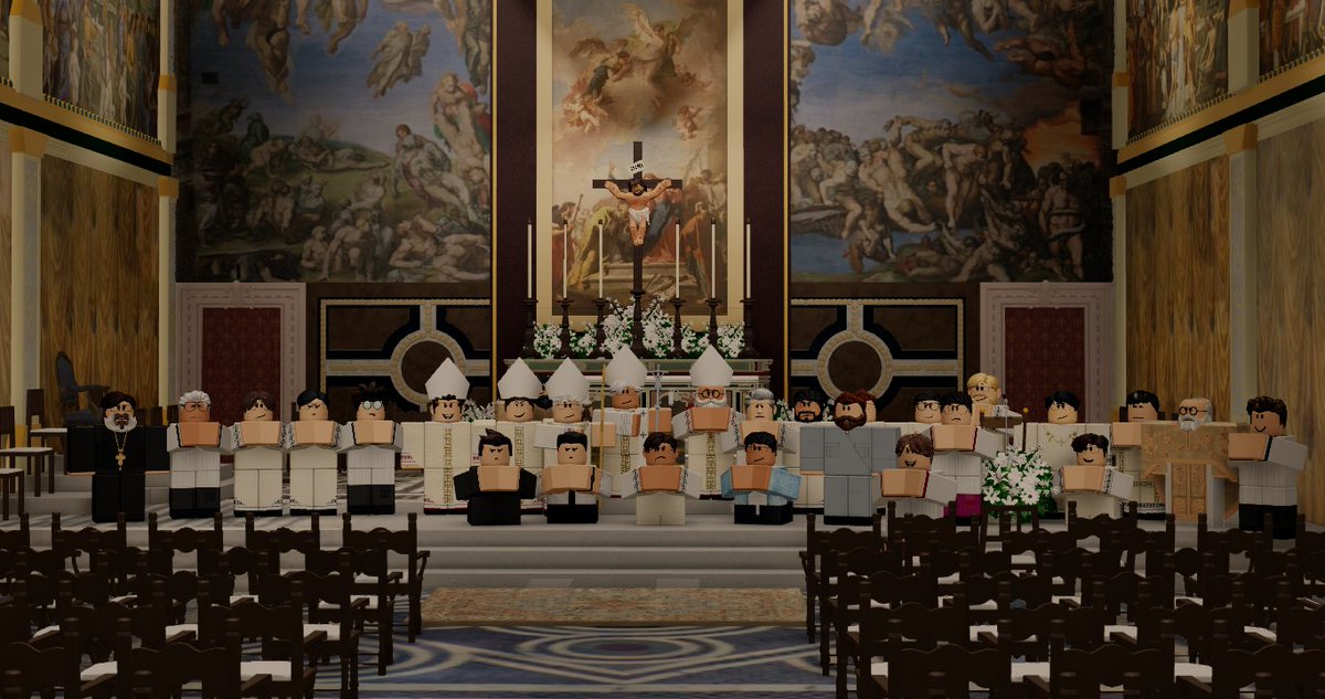 HEGerardImbert's tweet photo. Today I went to the Sistine Chapel to co-consecrate our newest bishop, H.E. Wiktor Krajewski! I hope Wiktor will have a fruitful episcopal ministry in our community and I wish him the best of luck :)

Axios! https://t.co/o6I4dd2tI9