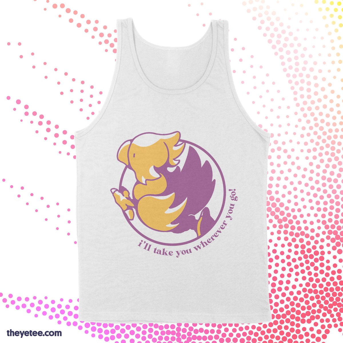 「This baby gets crazy mileage on just a s」|The Yetee 🌈のイラスト