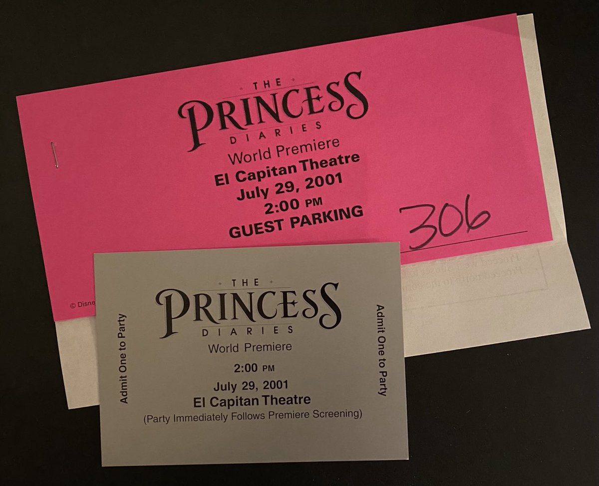 #Genovia #ThePrincessDiaries #ElCapitanTheatre #Disney100