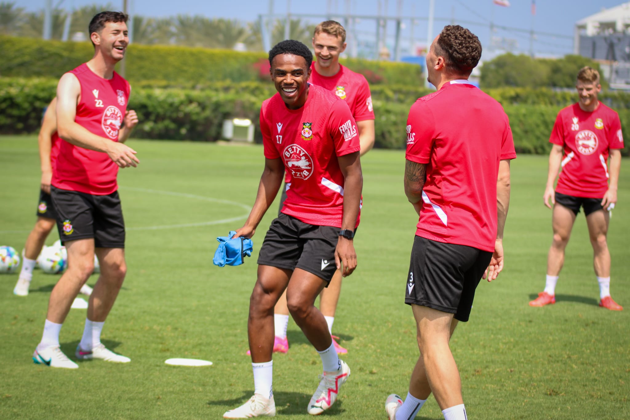 Wrexham AFC on Twitter: "All smiles in our final training session