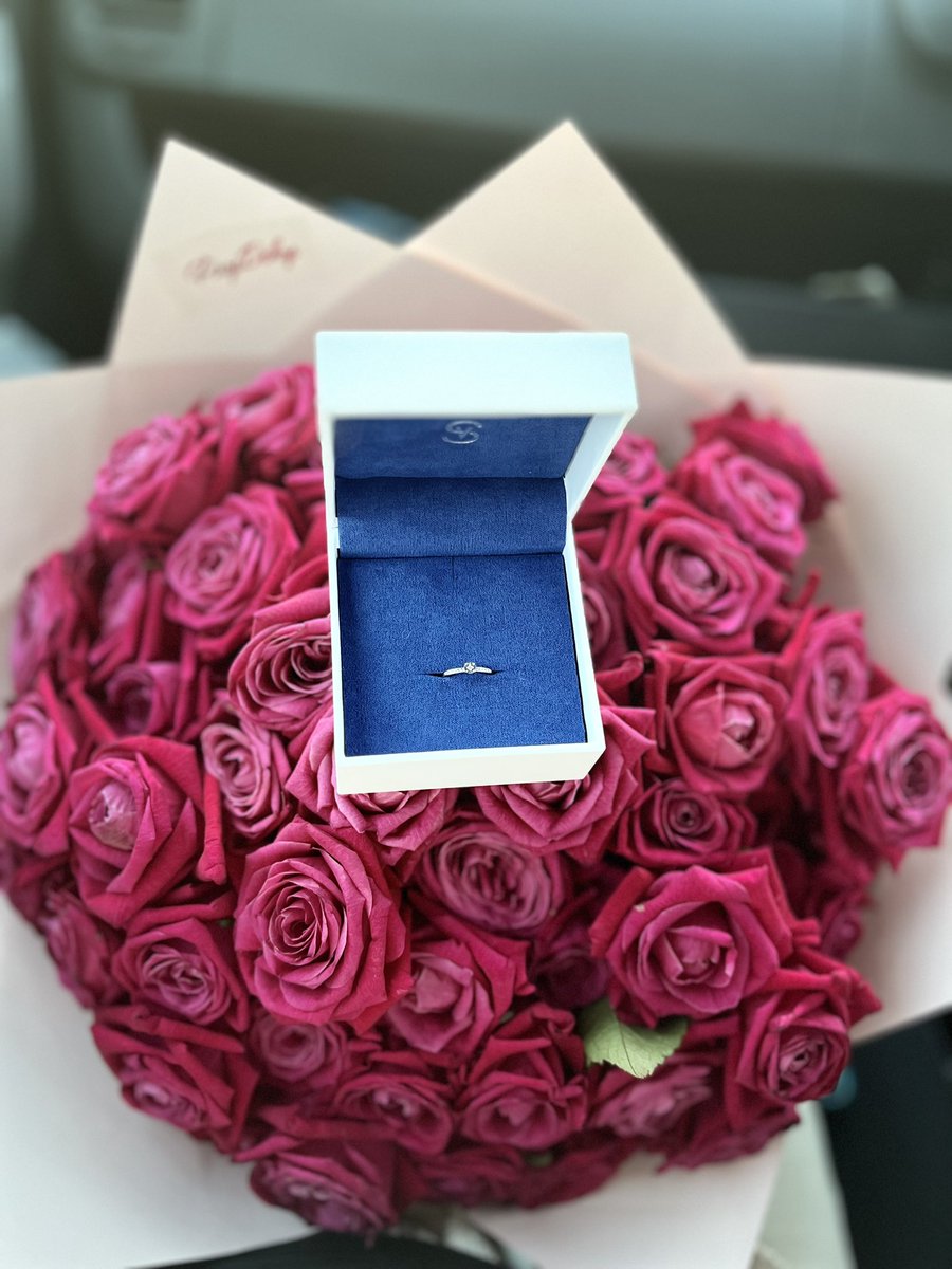 i said «YES» 💍😍 22.07.23