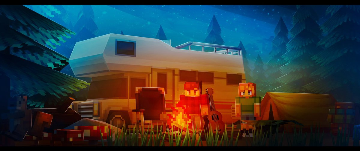 ArtistFyrtarn's tweet photo. BLOCKBENCH SPLASH ART CONTEST

@Narden_Flex and I have joined the @blockbench splash art contest! Was a lot of fun working on this project. I hope you guys like it too!

Render by @Narden_Flex
Models by me

Like/Follow/RT will be appreciated! #minecraft #pixelart #low_poly https://t.co/PvxdircNG6