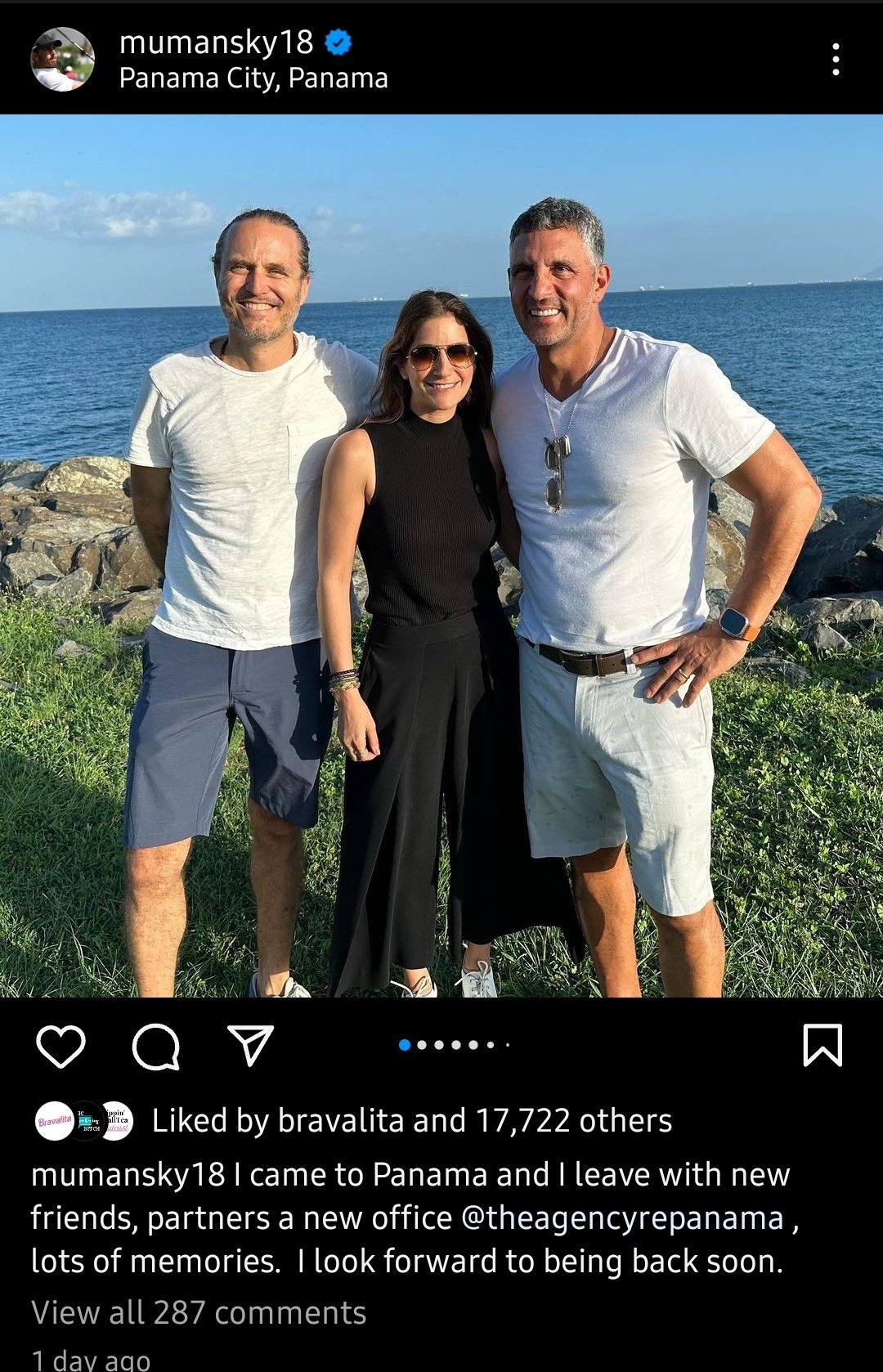 Bingeing Bravo on Twitter "Mo opening a new Agency franchise in Panama