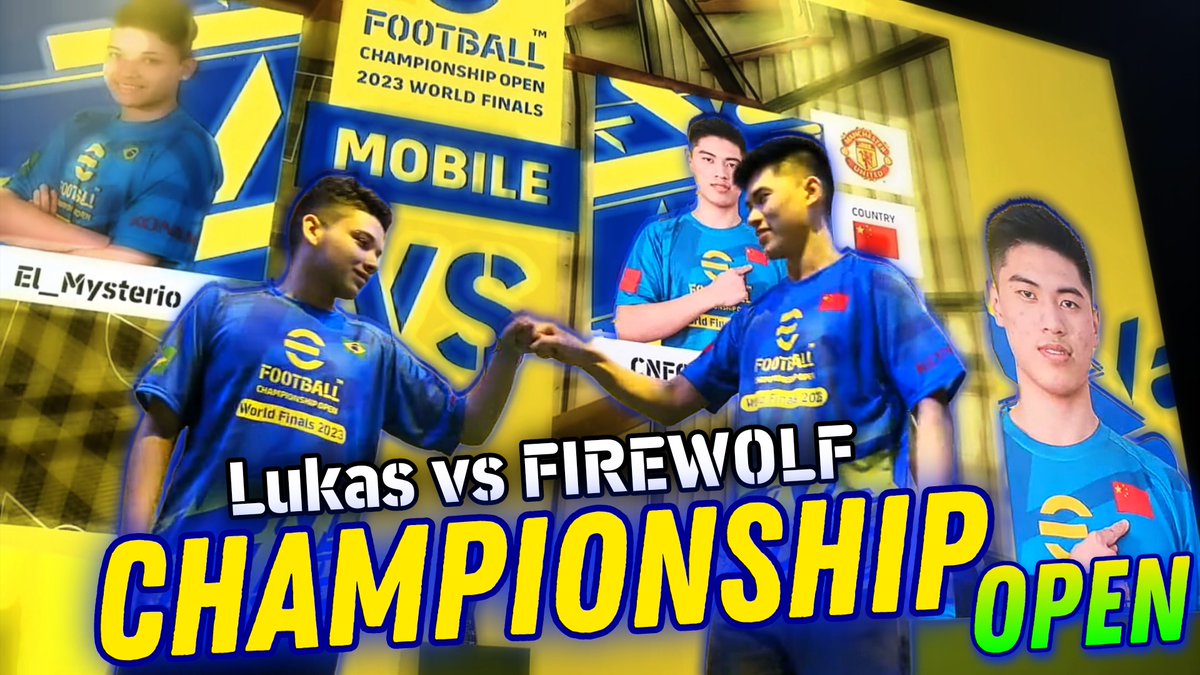 BRUCEHR10's tweet photo. π’ NUEVO VΓDEO
https://t.co/uAoeMgZBcn
β½El mejor partido eFootball Championship OPEN WORLD FINALS LUKAS vs FIREWOLF #efootball 2023 Mobile
#efootball #efootballupdate #brucehr10 #efootball2023 #efootball2024
#efootballmobile #fanschoice #epico #breakoutstars #fifa24 https://t.co/F6Vm3pHYq4