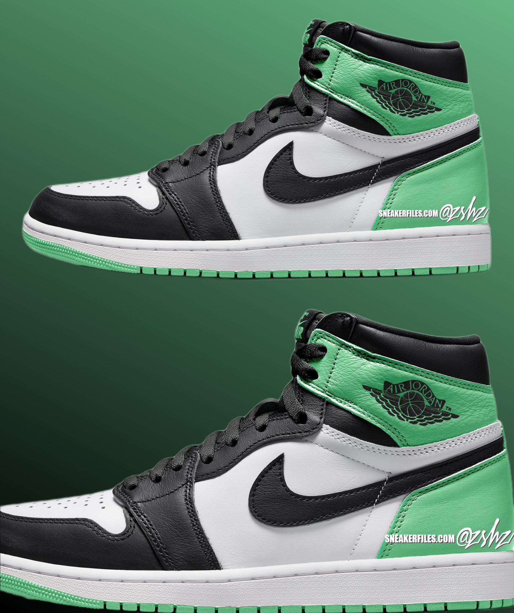 Nice Kicks on Twitter "Air Jordan 1 High OG “Green Glow” set for Summer ‘24 🧼 https//t.co
