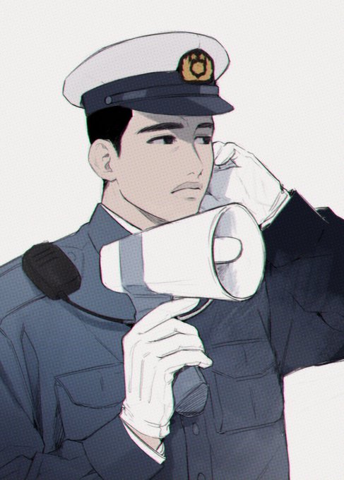 「男性中心 軍帽」のTwitter画像/イラスト(新着)｜4ページ目