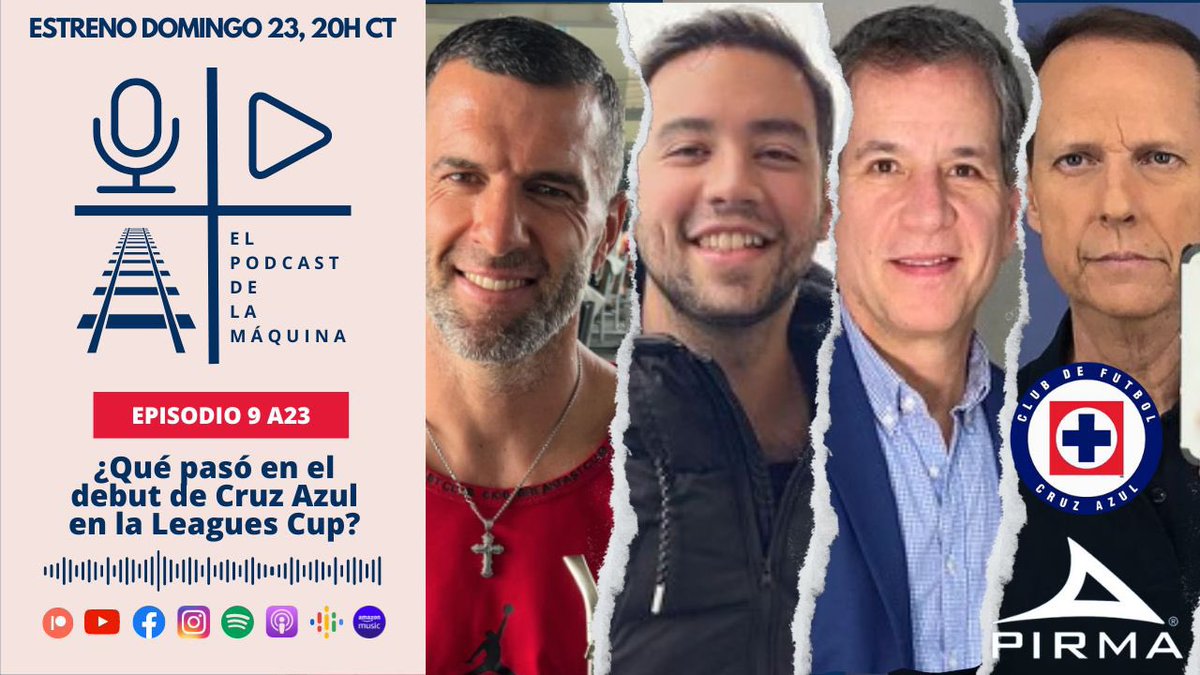 elpodcastdlm's tweet image. Mañana a las 8 p.m. hora centro de México se estrena el episodio 9 en todas nuestras plataformas…

¡No te lo pierdas!