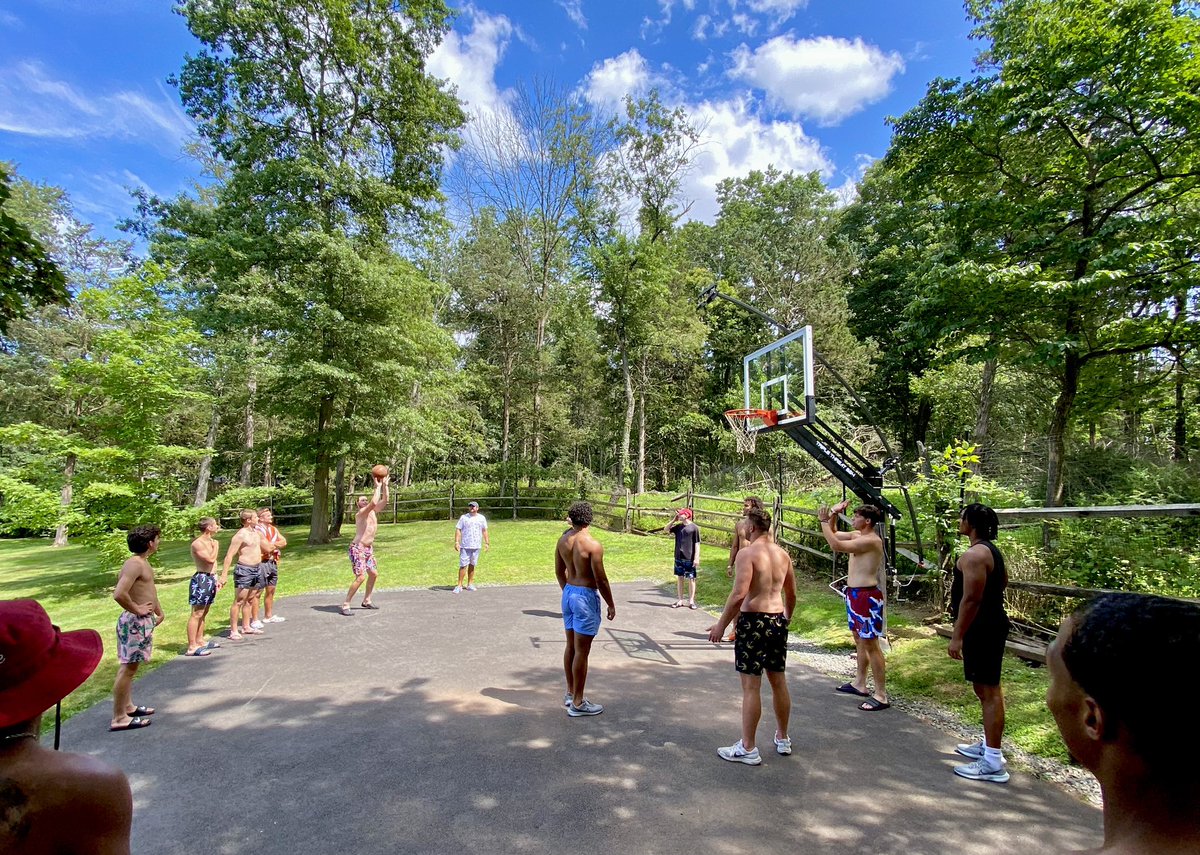 CoachScheier's tweet photo. OwlPoolooza 2023 was TUFF!🦉🌊☀️
LOVE getting the boys up to the HIDEAWAY before we KICK things OFF in a little over a week. Looking forward to BIG THINGS on the field from this group of TEs and Specialists. #FootballFamily #OnlyAsGoodAsYourNext.... https://t.co/NciukisIjv