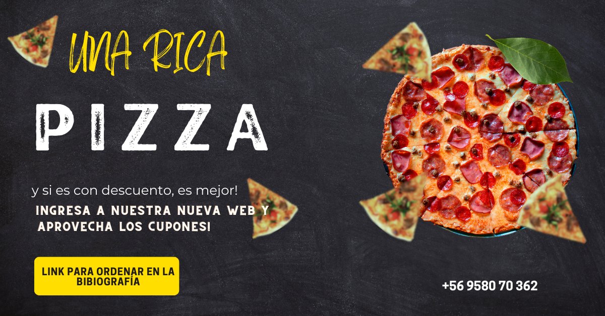 CataluzPizza's tweet photo. ¿Sabías que puedes obtener descuentos exclusivos y cupones especiales a través de nuestros enlaces en la biografía de Instagram? 💸💯 ¡Es hora de aprovechar al máximo tus compras! 🙌🎉🛒 No esperes más y visita nuestra tienda online ahora mismo! https://t.co/dblwTwdn1t