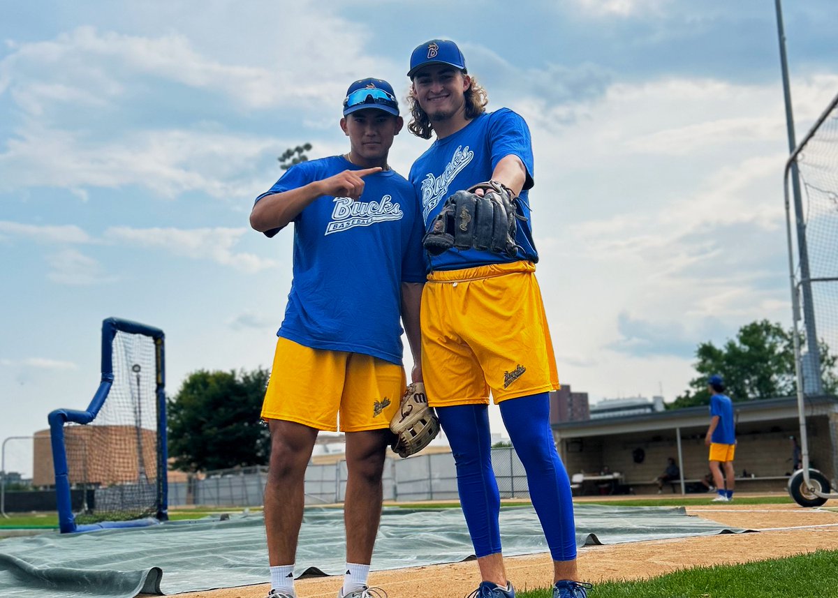 Hey guys! First pitch in Rochester has been pushed back due to weather. Tentative start time is now 6:50PM.

In the meantime, here's some photos of the guys from BP, from sunnier times!

#OurBucks