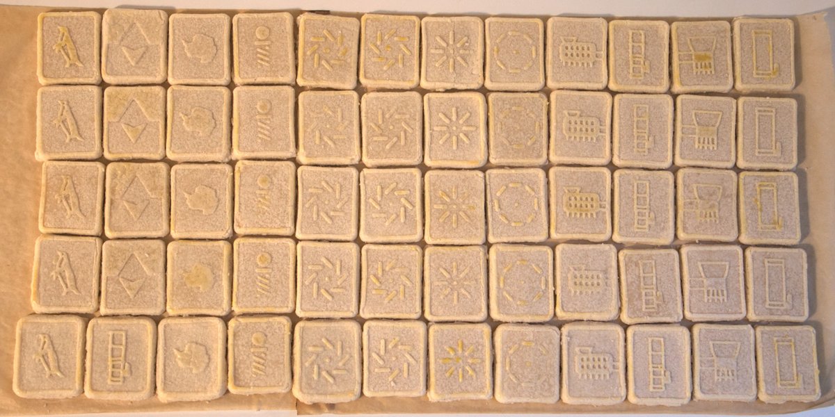 Matthew Petroff (@petroffm) on Twitter photo For this past week's <a href="/BICEP_Keck/">BICEP/Keck</a> collaboration meeting, I baked Chessmen-style butter cookies with Antarctica themes, CMB polarization themes, and BICEP themes: mpetroff.net/2023/07/bicep-… For this past week's <a href="/BICEP_Keck/">BICEP/Keck</a> collaboration meeting, I baked Chessmen-style butter cookies with Antarctica themes, CMB polarization themes, and BICEP themes: mpetroff.net/2023/07/bicep-…