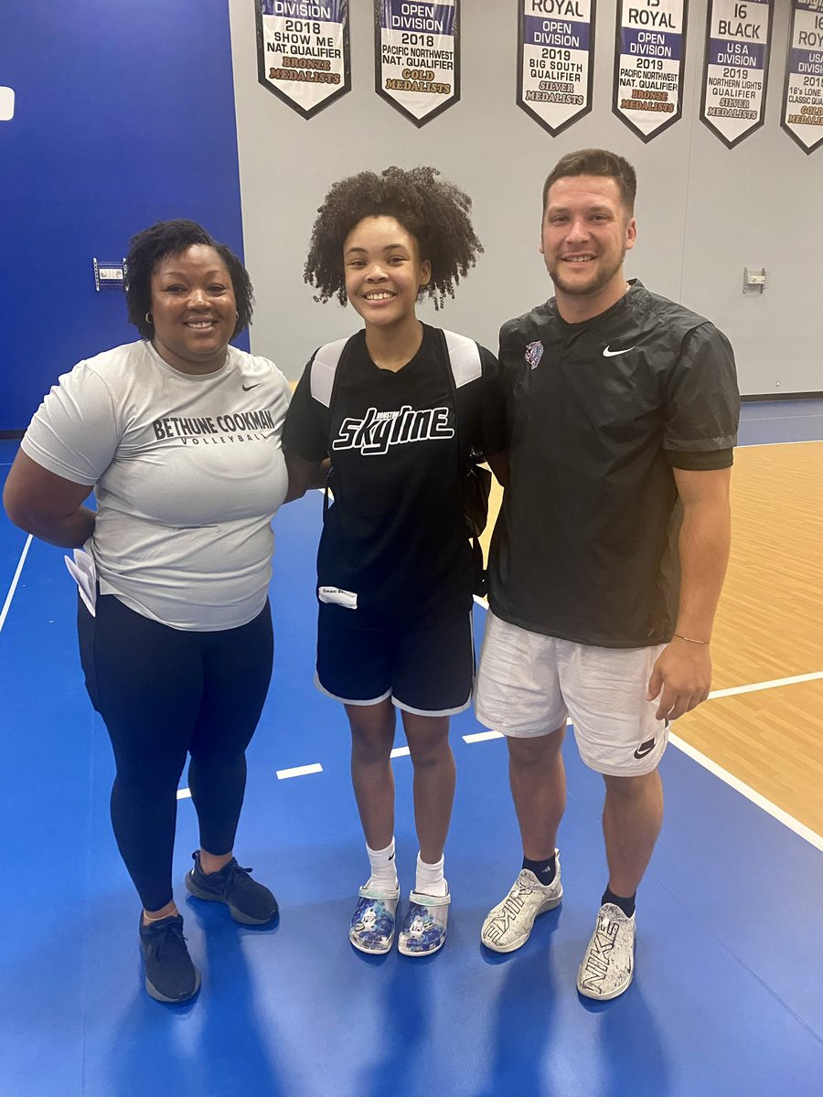 Emani Bean (@emanibean2025) on Twitter photo I had a fun new experience at the Skyline HBCU camp! Big thanks to all the coaches, I learned something new and useful from each one. <a href="/PVAMUVolleyball/">PVAMU Volleyball</a> <a href="/TSUTigersVB/">Tennessee State Volleyball</a>
@Talladega.edu <a href="/TXSOVolleyball/">Texas Southern Volleyball</a> <a href="/HUBisonVB/">Howard Volleyball</a> @ TuskegeeVB <a href="/BCUvolleyball/">🏐Bethune-Cookman Volleyball</a> <a href="/SUMMERCREEKVB/">SCHS Volleyball</a> I had a fun new experience at the Skyline HBCU camp! Big thanks to all the coaches, I learned something new and useful from each one. <a href="/PVAMUVolleyball/">PVAMU Volleyball</a> <a href="/TSUTigersVB/">Tennessee State Volleyball</a>
@Talladega.edu <a href="/TXSOVolleyball/">Texas Southern Volleyball</a> <a href="/HUBisonVB/">Howard Volleyball</a> @ TuskegeeVB <a href="/BCUvolleyball/">🏐Bethune-Cookman Volleyball</a> <a href="/SUMMERCREEKVB/">SCHS Volleyball</a>