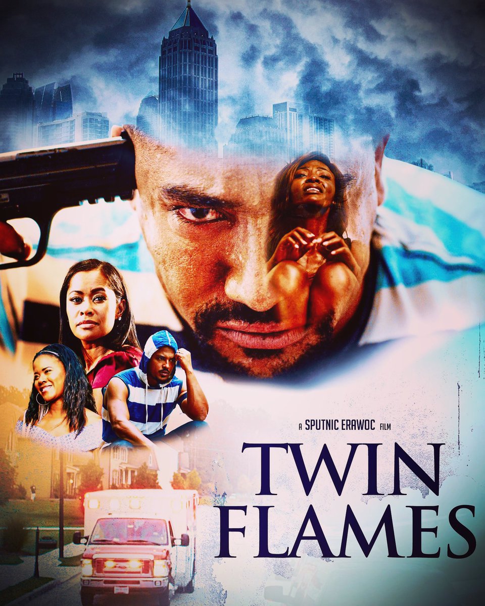 reggieerawoc's tweet photo. “Twin Flames” 🔥 the movie - Premieres Friday, 25th August at the Odeon IMAX Greenwich London  - Get your tickets now 👇🏽
https://t.co/jqoXAWnWsb
 @majidmichel @iam_vanvicker
 @ivie_okujaye 
*Directed by Sputnic Erawoc
*Produced by Reggie Erawoc, Sputnic Erawoc, &amp; Clarice Kulah https://t.co/8TKTtyZyDS