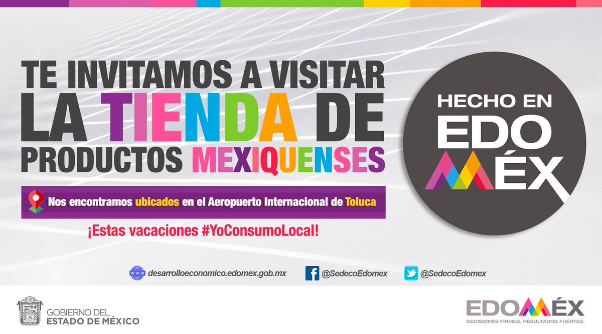 SSDM_Edomex's tweet photo. 🌟🇲🇽 ¡Promovamos lo nuestro! Visita la tienda “HECHO EN EDOMÉX” en el Aeropuerto Internacional de Toluca. 🛍️🎁 Encuentra más de 40 productos mexiquenses, desde agua hasta sombreros y flores eternas.
#DGComercio #YoConsumoLocal @SedecoEdomex https://t.co/CzUFfFObn5