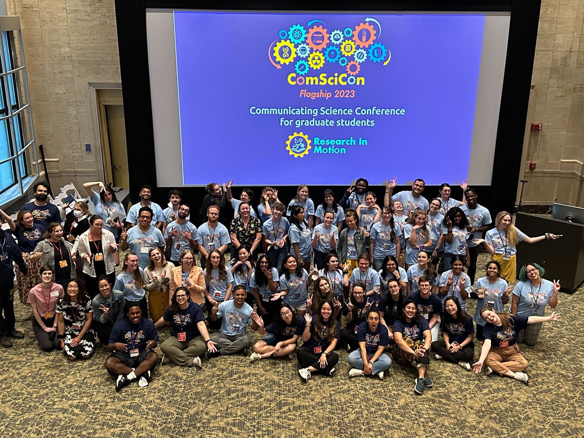 #ComSciCon23 was such a joy to experience! So amazed by everyone’s sci comm efforts and grateful for the connections I made. Every ComSciCon meeting has been so welcoming, affirming, and inspiring— can’t wait for my next one!
