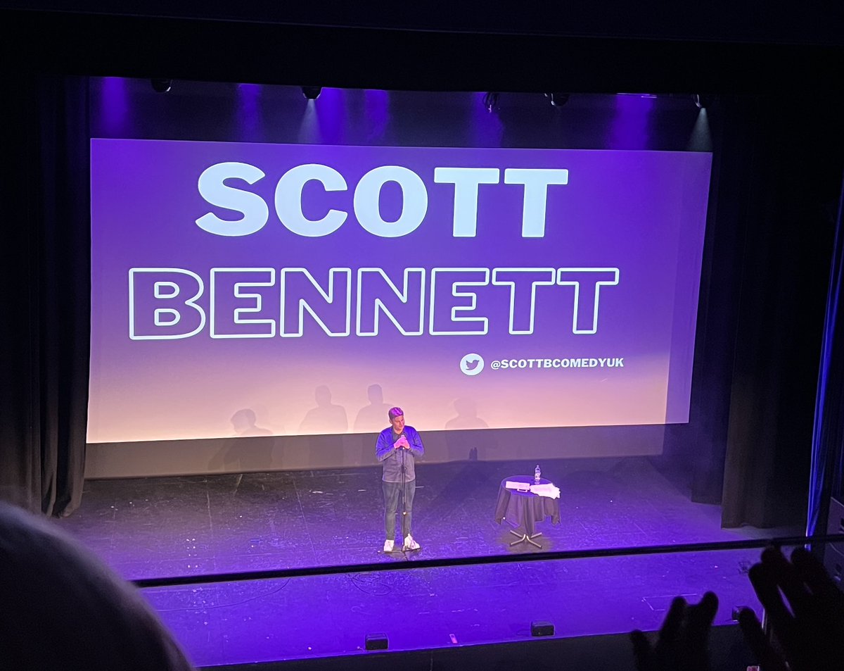 Great night at <a href="/thecustomshouse/">The Customs House</a> with <a href="/scottbcomedyuk/">Scott Bennett - on tour 2025!</a> as hilarious as ever, brilliant show, thank you! #topknot #heronfoods