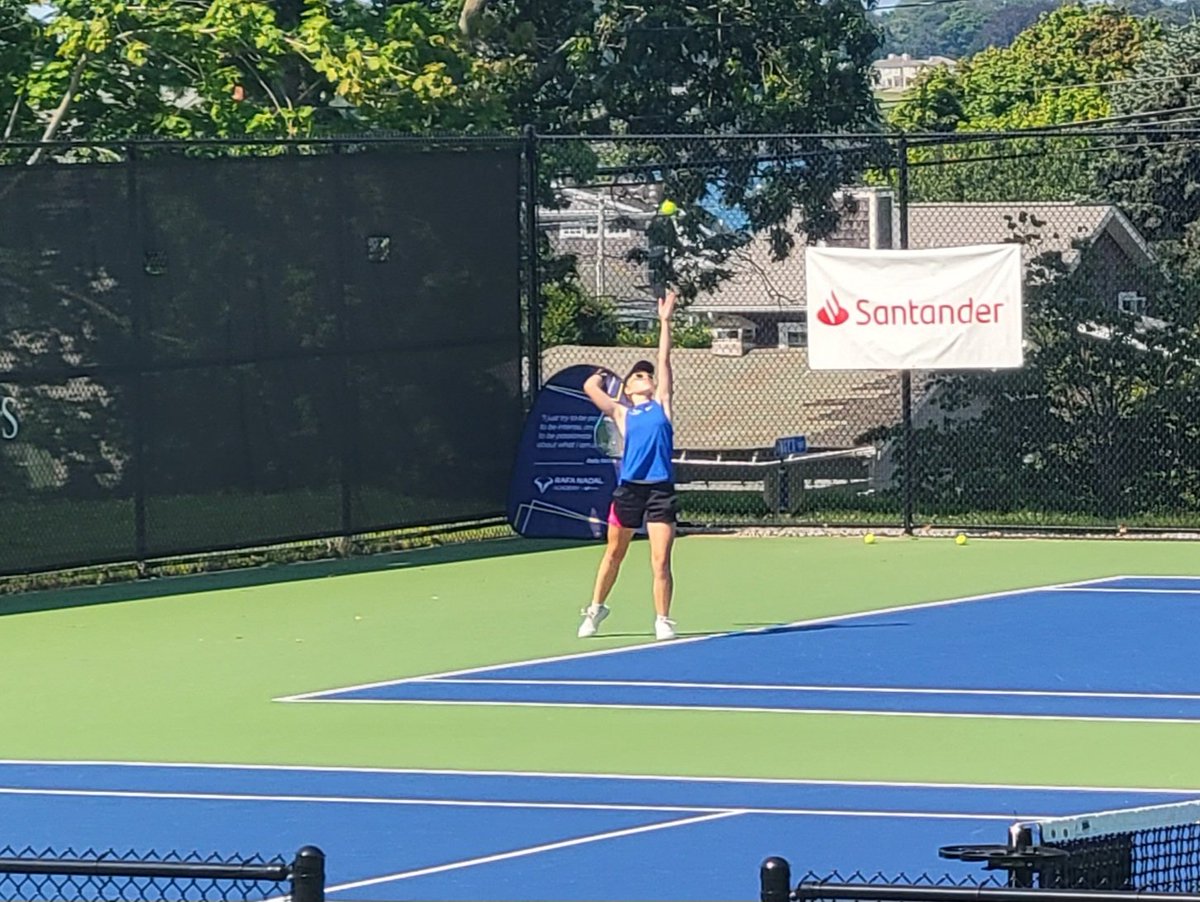 Last day of Rafa Nadal Tennis Academy Camp at St. George's. Great program and excellent coaches!