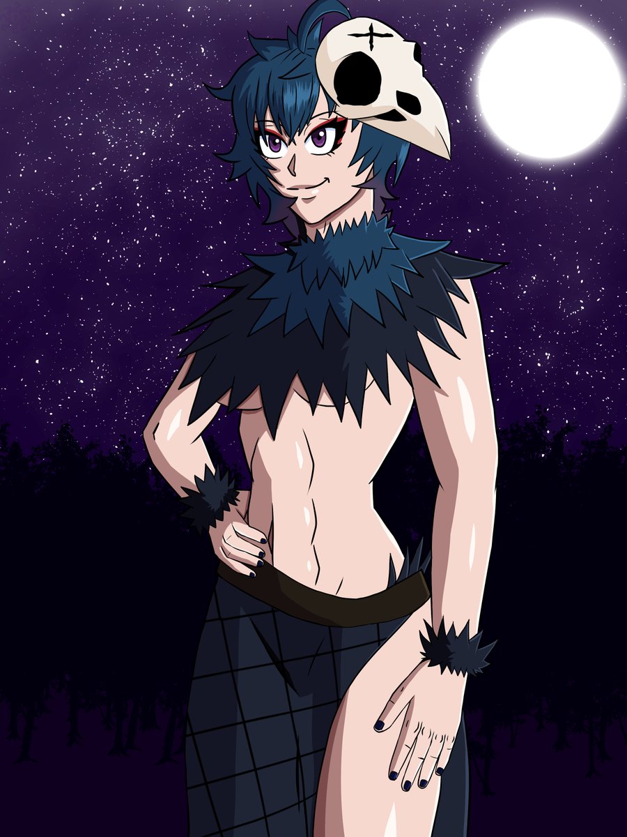 EyeNaughty's tweet photo. Some Fanart of @CrowInTheDark1 OC Morrigan https://t.co/J1mFClGOnV