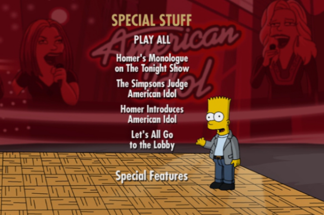 I REMEMBER THIS. The Simpsons Movie DVD has that special stuff section including Homer with Jay Leno and some American Idol shorts. https://t.co/uluzAEEstM https://t.co/E7aev9tA4B