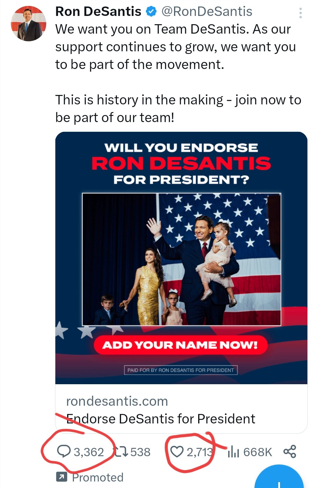 Nude Gingrich on Twitter: "On a promoted tweet? It has never been more