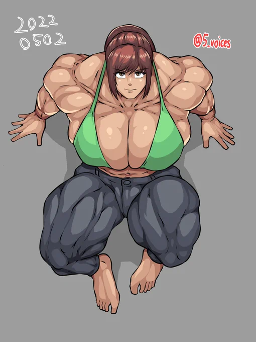 ポートレ過去模写。やっぱ毎日描き続けてた頃の方が塗り綺麗だったな… 