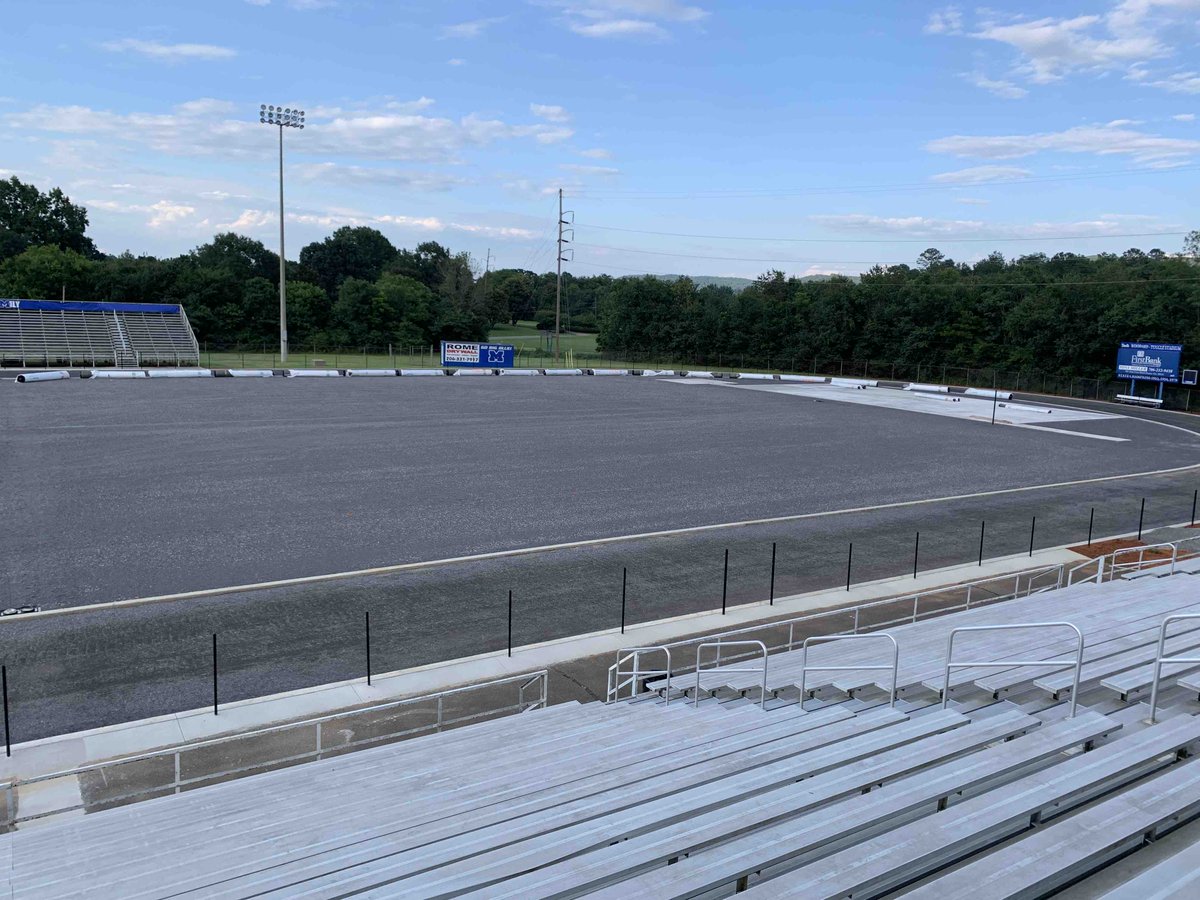 Weekly turf update: one endzone now has beautiful blue turf