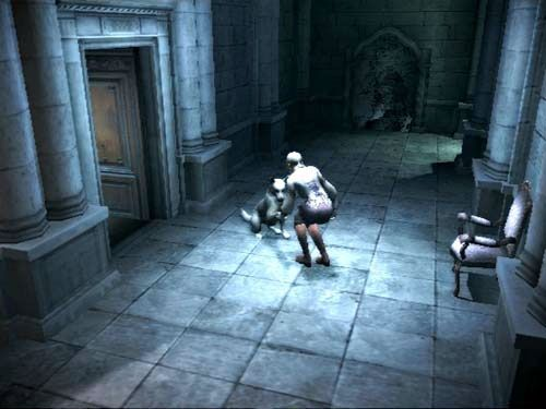 horrorvisuals's tweet photo. Haunting Ground official screenshots from the PlayStation website, once upon a time https://t.co/0WETkOKqTM