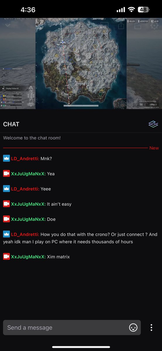 Here’s another one for you pubg partners out there. Do what you will with that info. Jug admits using mnk and his team real don’t care either so I wouldn’t be surprised if they use something as well <a href="/PUBG/">PUBG: BATTLEGROUNDS</a>