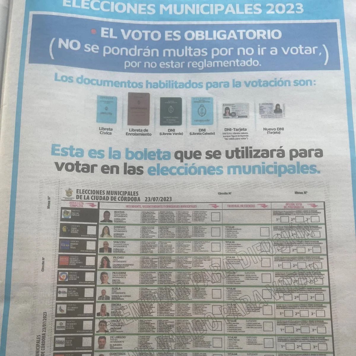 ¿A qué le tienen miedo? ¿A que los cordobeses VOTEN? 

El cambio va a llegar a cada rincón del país, les guste o no. Este domingo es con <a href="/rodrigodeloredo/">Rodrigo de Loredo</a> y <a href="/SoherElSukaria/">Soher El Sukaria</a>