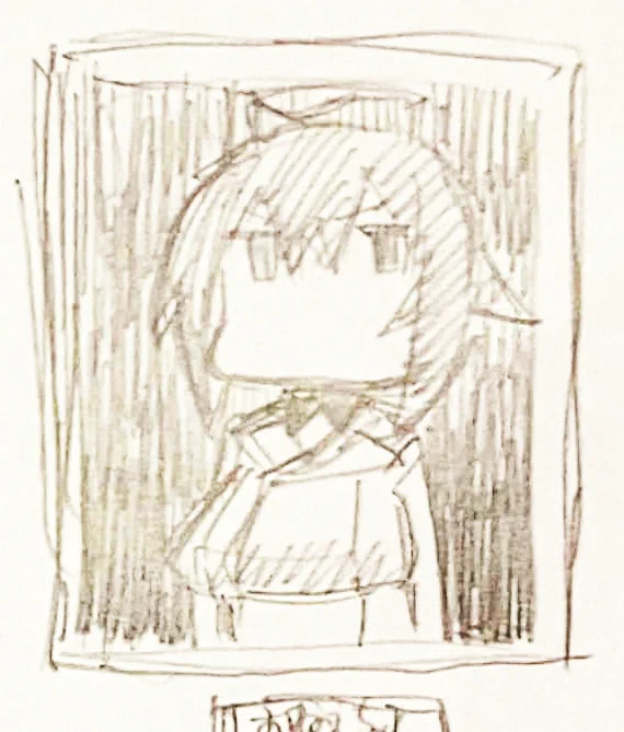 #みんなのデフォ絵と等身絵の比較が見たい #ガルパン  『おねえちゃん』