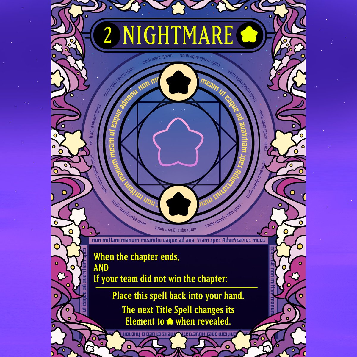 Sleep 💤 Nightmare, Hypnosis, and Snooze are some powerful Sleep spells that can turn the tides in the trickiest of ways! ✨check out the kickstarter link in our bio