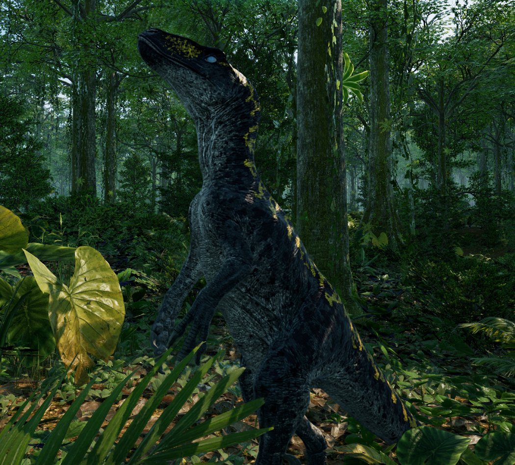 FelixKinoko's tweet photo. Cruising the jungle, feeling majestic hahaha. #TheIsle #Evrima #UnrealEngine5 https://t.co/QeQOHxz7y7