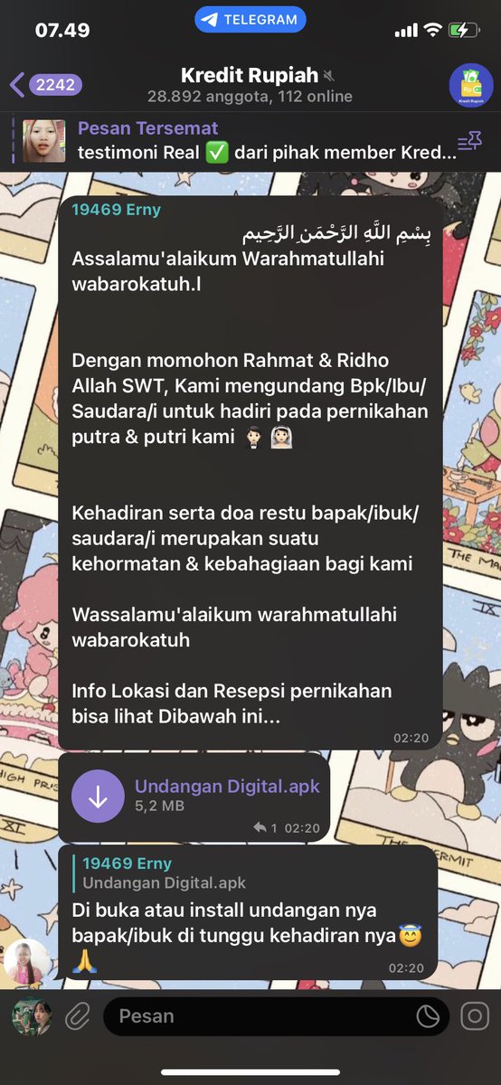 haduehh masih ada ta penipuan nya begini