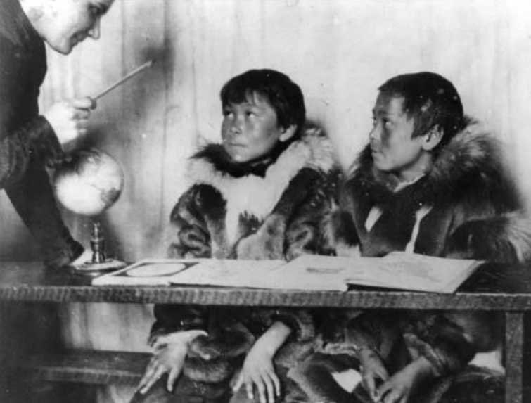 LakotaMan1's tweet photo. If these children were strong enough to survive boarding school indoctrination (many didn’t) — then Republican white people should be ok with their children learning about it in school. Agree? https://t.co/8WQ6tt6qUH