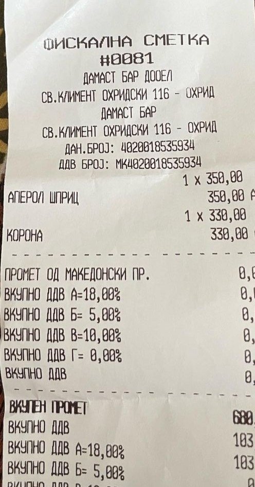 Не можете со вакви цени да барате туристи.