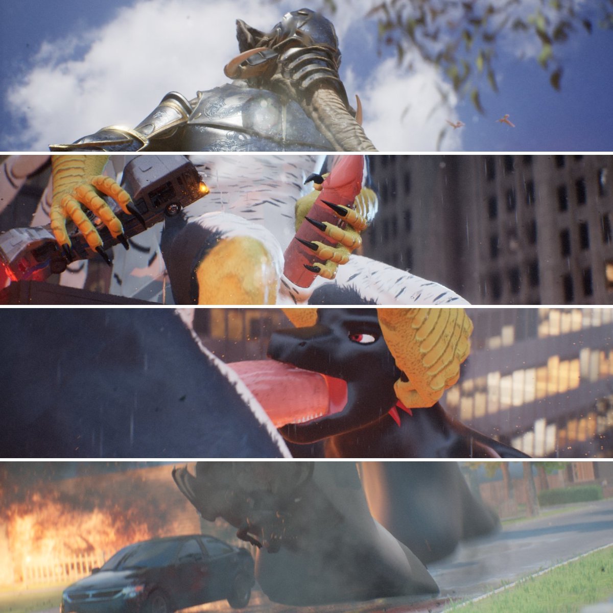 Corvidius's tweet photo. Anyone interested in getting an animation comm? 

Would be short sequence / gif loop like my last few works. 

Price would be $200 USD and expected to go up over time.

If you have a model, I can convert it to Unreal 5

DM me here @Corvidius if you're interested! Thank you ❤️ https://t.co/iI2ras93i4