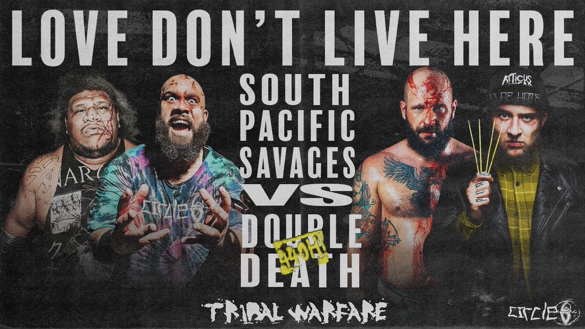 TRIBAL WARFARE
Double Death(44OH!) vs South Pacific Savages 

See the violence right now, on youtube!
#C6LDLH
 
youtu.be/8pBXupcBEsI