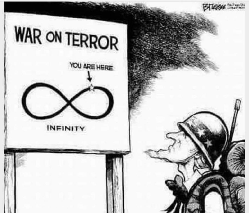 WallStreetMav's tweet photo. The endless war.

Is it all by design? 🧐 https://t.co/LRpN0ChWbN