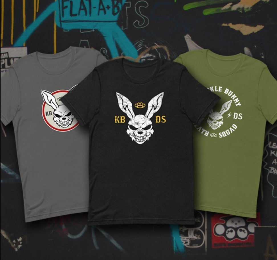 Gob1_RP's tweet image. Check out the #knucklebunnydeathsquad shop and grab yourself some awesome merch!...
knucklebunnydeathsquad.com/shop/