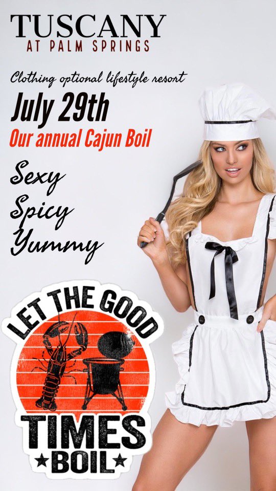 We’re cranking up the heat, just for you…enjoy food fun and frolic under the palms!