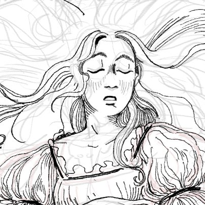 I got completely obsessed with a random illustration today and I'm very happy with this face lol