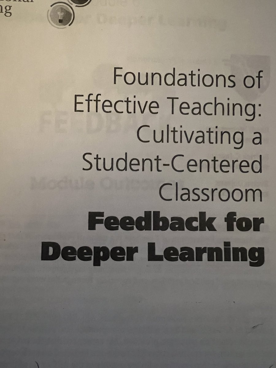 Effective feedback should be timely, actionable, goal-oriented, transparent, ongoing, consistent, and user-friendly. Student-student feedback is just as valuable as teacher-student feedback. ⁦⁦<a href="/AFTteach/">AFT TEACH</a>⁩ #feedbackmatters