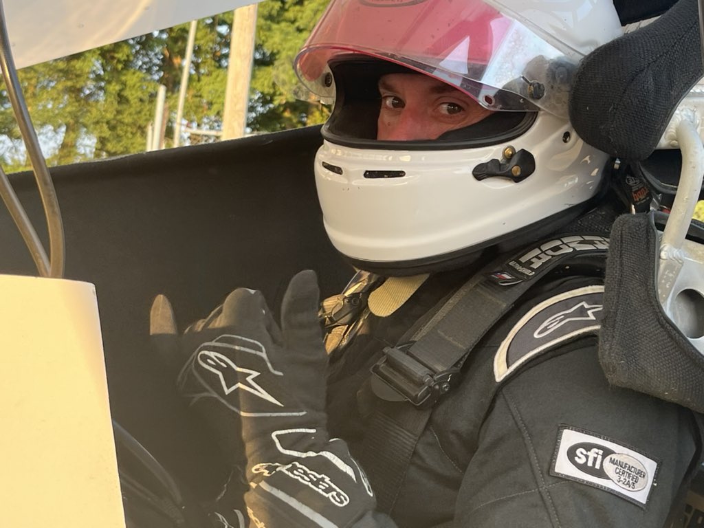 Heat race one winner, Thomas Schinderle.