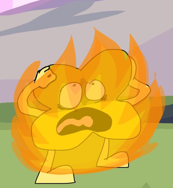 X on fire
[Tags; #bfbx #bfbfour #BFB]
