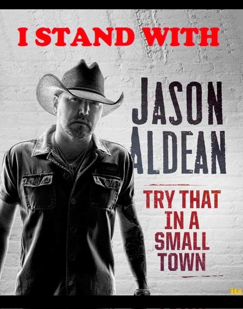 Kaybaby219's tweet photo. #JasonAldean #TryItInASmallTown https://t.co/bEg9zExgNN