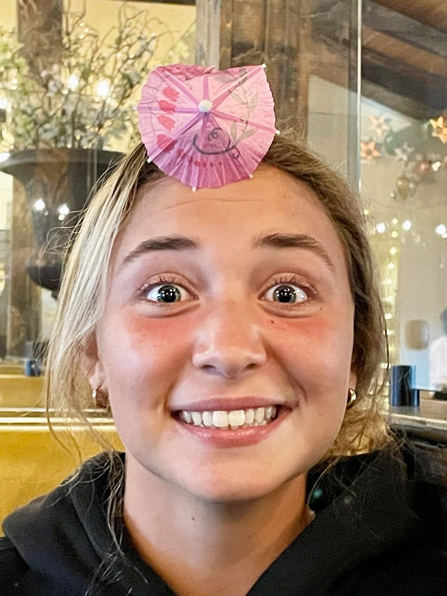 AvaEspinoza2027's tweet photo. Saturdays, after 5 hours of practice... are for Mexican food! ๐๐ฎ (My Nana's drink umbrella looks good on me๐น๐คฃ)
#sayqueso https://t.co/QqIkqwjH6I
