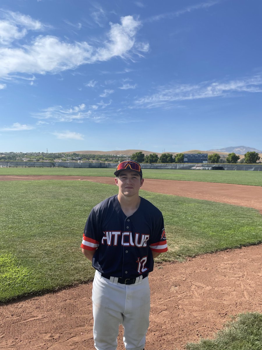 FiveToolCA's tweet photo. F: Hit Club 18U 10, Ballplayers 18U 1
PoG: @SpencerGradek 5 IP, 6K, 0R / 3-4, 2 HR, 7 RBI, 3R https://t.co/8xeb8A1dF2
