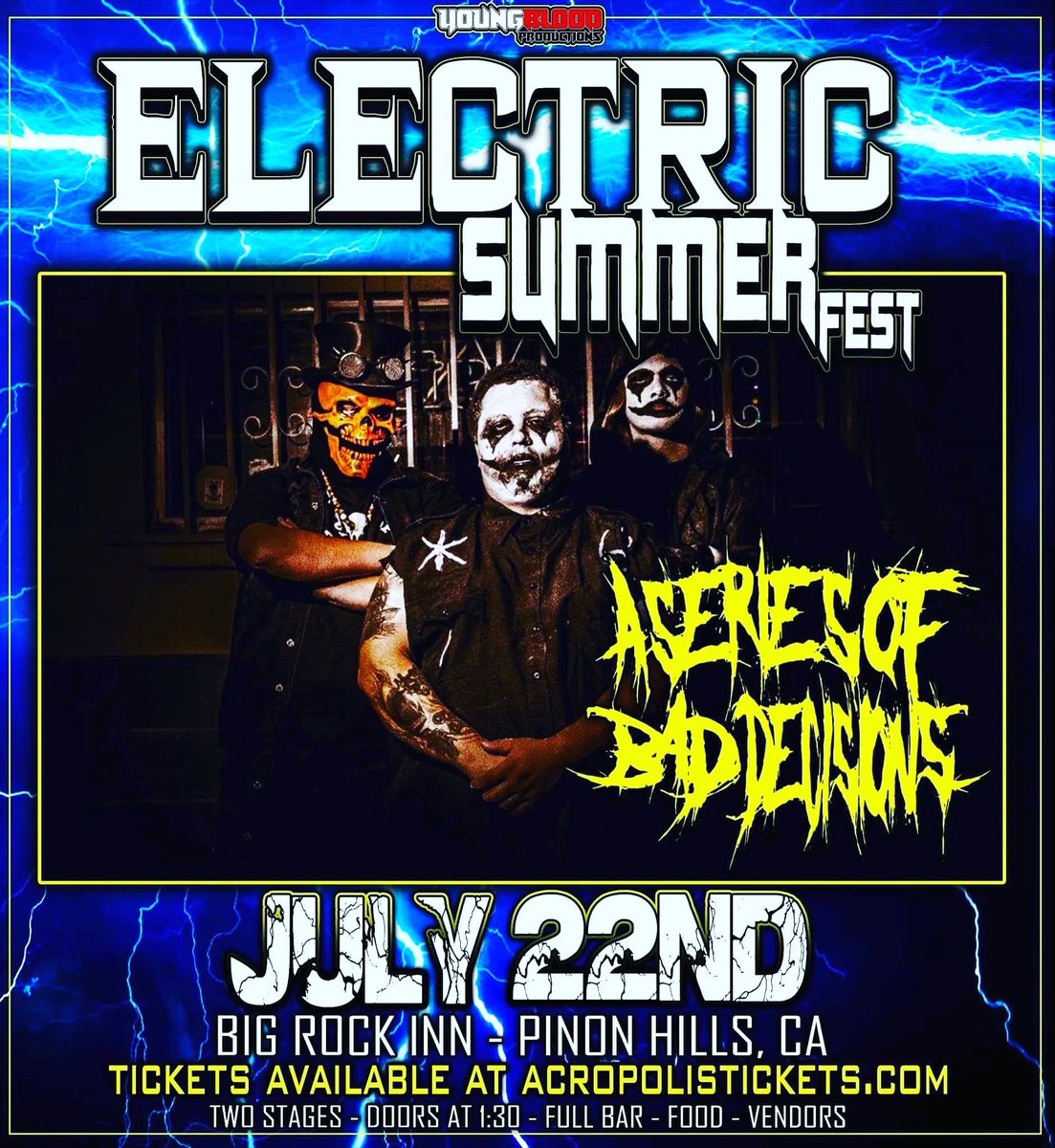 TheBADGIRLROCKS's tweet photo. TOniGhT #TheBADGIRL #ROCKSTAR #InterviewShow 

6pm pst /9pm est 

ELECTRIC SUMMER FEST IN PIÑON CALIFORNIA IS TONIGHT‼️⚡️🧨⚡️ https://t.co/yRFmtpspDw