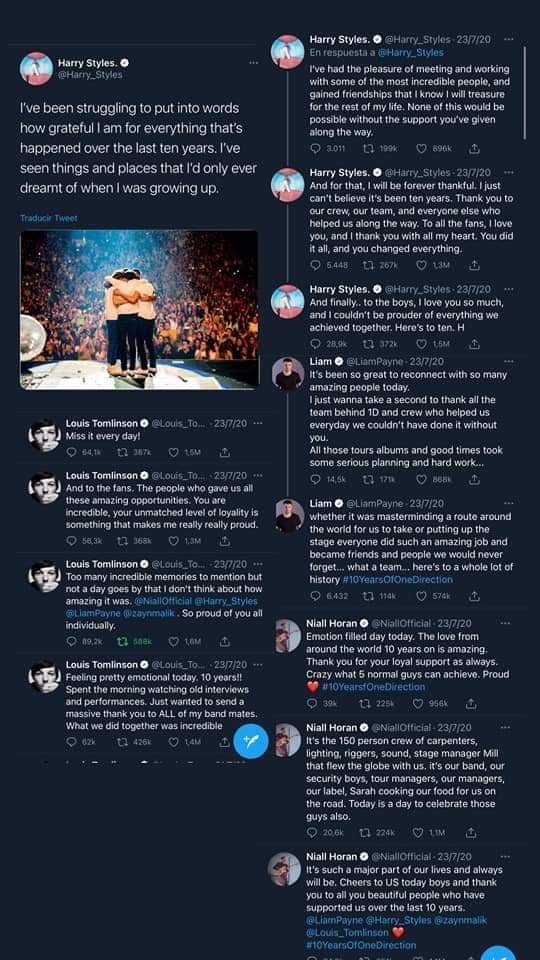 fearlessam25's tweet photo. Prohibido olvidar lo que sucedió en el 10 Aniversario de One Direction, simplemente fue el mejor regalo para las Directioners ❤️‍🩹🥲 #13YearsOfOneDirection https://t.co/a4jWA0oJCk